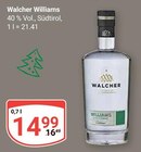 Williams im Angebot bei GLOBUS in Salzgitter Williams Angebote von Walcher bei GLOBUS Salzgitter für 14,99 €