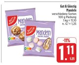 Mandeln biscotto Angebote von Gut & Günstig bei EDEKA Fürth für 1,11 €