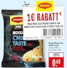 Maggi Magic Asia Nudel Snack im Angebot bei Marktkauf in Leinfelden-Echterdingen Maggi Magic Asia Nudel Snack Angebote von Maggi bei Marktkauf Leinfelden-Echterdingen für 0,49 €