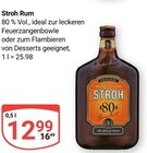Rum im Angebot bei GLOBUS in Amberg Rum Angebote von Stroh bei GLOBUS Amberg für 12,99 €