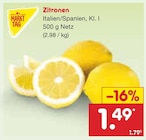 Zitronen im Angebot bei Netto Marken-Discount in Mannheim Zitronen Angebote von Markttag bei Netto Marken-Discount Mannheim für 1,49 €