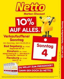 Netto Marken-Discount Prospekt "10% auf ALLES." mit  Seiten (Elmshorn)
