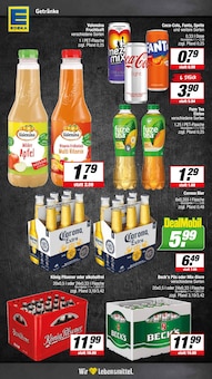 Bier im EDEKA Prospekt "Aktuelle Angebote" mit 17 Seiten (Arnsberg)