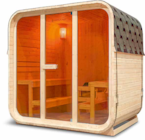 Netto Marken-Discount - Cube Fasssauna Fjora Angebot im Prospekt Cube Fasssauna Fjora bei Netto Marken-Discount im Prospekt "" für 1.899,00 €