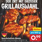 Aktuelles Spanferkelhals-Steaks Angebot bei Netto Marken-Discount in Rostock ab 0,99 €