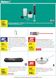 Prix et réduction Balai dans le prospectus Carrefour en cours Offre Balai dans le catalogue Carrefour du moment à la page 58
