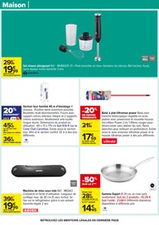 Mixeur Angebote im Prospekt "MAXI FORMAT MINI PRIX" von Carrefour auf Seite 58