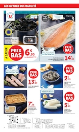 Promos Moules dans le catalogue "Le marché À PRIX BAS SPÉCIAL PLANCHA" de Super U Moules en promo dans le catalogue Super U à la page 4