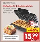 Aktuelle Waffeleisen Angebote bei Netto Marken-Discount in Hildesheim Aktuelles Waffeleisen für 2 Belgische Waffeln Angebot bei Netto Marken-Discount in Hildesheim ab 15,99 €