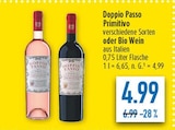 Primitivo oder Bio Wein von Doppio Passo im aktuellen diska Prospekt für 4,99 €