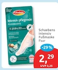 Intensiv Fußmaske von Schaebens für 2,29 € bei budni im Angebot Intensiv Fußmaske von Schaebens im aktuellen budni Prospekt