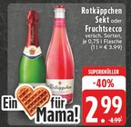 Sekt oder Fruchtsecco im Angebot bei EDEKA in Königswinter Sekt oder Fruchtsecco Angebote von Rotkäppchen bei EDEKA Königswinter für 2,99 €