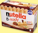 B-ready nutella - Super U à Montpellier B-ready nutella en promo chez Super U Montpellier à 2,19 €