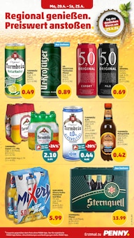 Bier im Penny Prospekt "Wer günstig will, muss Penny." mit 38 Seiten (Freiberg)