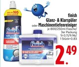 Glanz- & Klarspüler von finish im aktuellen EDEKA Prospekt für 2,49 €