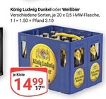 Dunkel Angebote von König Ludwig bei GLOBUS Bad Homburg für 14,99 €