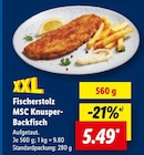 MSC Knusper-Backfisch im Angebot bei Lidl in Frankfurt MSC Knusper-Backfisch Angebote von Fischerstolz bei Lidl Frankfurt für 5,49 €