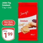 Zwieback von Jeden Tag im aktuellen GLOBUS Prospekt