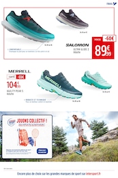 Prix et réduction Baskets dans le prospectus Intersport en cours Offre Baskets dans le catalogue Intersport du moment à la page 9