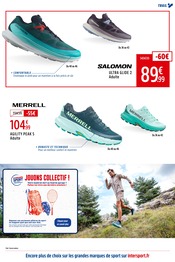 Promos Baskets dans le catalogue "RANDONNEZ L'ESPRIT LÉGER" de Intersport à la page 9