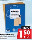 Versandtaschen von novoo für 1,50 € bei Mäc-Geiz im Angebot Versandtaschen von novoo im aktuellen Mäc-Geiz Prospekt