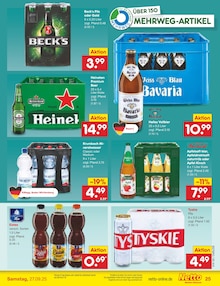 Bier im Netto Marken-Discount Prospekt "Aktuelle Angebote" mit 59 Seiten (Waiblingen)