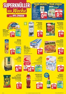 Pizza im aktuellen EDEKA Prospekt (Jena) Pizza im EDEKA Prospekt "Aktuelle Angebote" mit 8 Seiten (Jena)