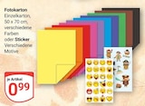 Fotokarton im Angebot bei GLOBUS in Weimar Fotokarton Angebote bei GLOBUS Weimar für 0,99 €