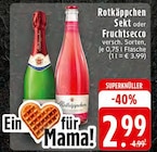 Sekt oder Fruchtsecco im Angebot bei EDEKA in Remscheid Sekt oder Fruchtsecco Angebote von Rotkäppchen bei EDEKA Remscheid für 2,99 €