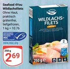 Wildlachsfilets Angebote von Seafood 4You bei GLOBUS Erlangen für 2,69 €