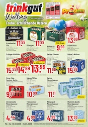 Aktueller Trinkgut Prospekt mit Bier, "Aktuelle Angebote", Seite 1