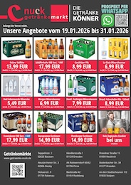 Nuck Getränke Mineralwasser im Prospekt 