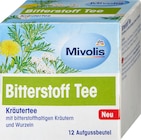 Kräutertee, Bitterstoff Tee (12 Beutel) im dm-drogerie markt Prospekt Kräutertee, Bitterstoff Tee (12 Beutel) von Mivolis im aktuellen dm-drogerie markt Prospekt für 0,70 €