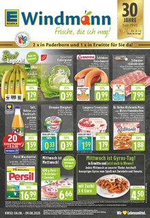 Aktueller EDEKA Prospekt "Aktuelle Angebote" Seite 1 von 24 Seiten für Paderborn