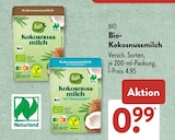 Kokosnussmilch im ALDI SÜD Prospekt Kokosnussmilch von Bio im aktuellen ALDI SÜD Prospekt für 0,99 €