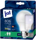 Leuchtmittel LED E27 von ja! im aktuellen REWE Prospekt für 5,49 €