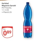 Aktuelle Mineralwasser Angebote bei GLOBUS in Leipzig Aktuelles Magnesia Sprudel Angebot bei GLOBUS in Leipzig ab 0,89 €