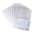 Lot de 100 pochettes perforées - SIMPL en promo chez Carrefour Lot de 100 pochettes perforées - SIMPL dans le catalogue Carrefour