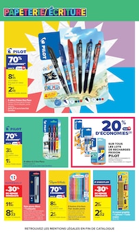 Promotion Feutre dans le prospectus Carrefour, valable du 17/08/2026 au 31/08/2026 Promo Feutre dans le catalogue Carrefour du moment à la page 5