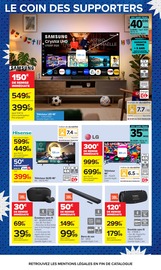 Télévision en promo dans le catalogue Carrefour à la page 85