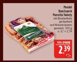 Bauchspeck Pancetta Twenty Angebote von Mendel bei Marktkauf Görlitz für 2,39 €