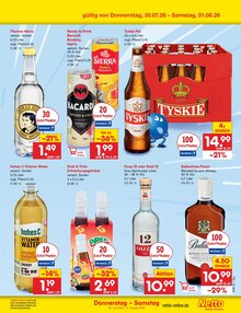 Bacardi im aktuellen Netto Marken-Discount Prospekt (Chemnitz) Bacardi im Netto Marken-Discount Prospekt "Aktuelle Angebote" mit 76 Seiten (Chemnitz)