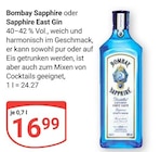 Bombay Sapphire im Angebot bei GLOBUS in Gotha Bombay Sapphire Angebote bei GLOBUS Gotha für 16,99 €