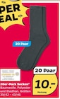 20er-Pack Socken Angebote von OEKO-TEX bei Netto mit dem Scottie Pirna für 10,00 €