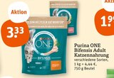 Bifensis Adult Katzennahrung von Purina ONE im aktuellen tegut Prospekt für 3,33 €