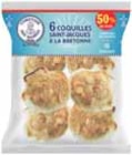 6 coquilles st-jacques surgelées - COMPTOIR DES MARÉES en promo chez Intermarché Rennes à 11,48 €