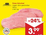 Puten-Schnitzel bei Netto Marken-Discount im Quakenbrück Prospekt für 3,99 €