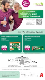 Aktueller mea - meine apotheke Prospekt "Unsere September-Angebote" Seite 1 von 4 Seiten