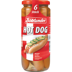 Hot Dog Würstchen