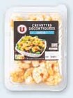 Crevettes décortiquées nature ou sauce persillade ou sauce pimentée - U en promo chez Super U Mérignac à 2,34 €